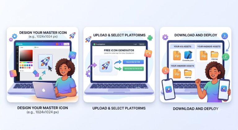 How to Generate Store-Ready iOS & Android App Icons (Without Figma or Photoshop)
