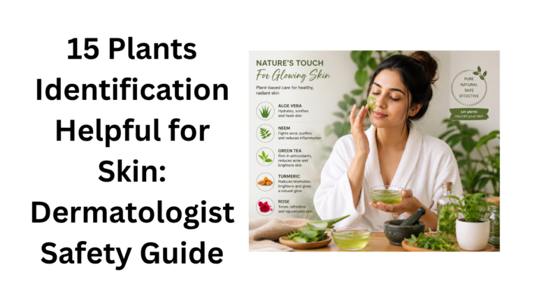 15 Plants Identification Helpful for Skin: Dermatologist Safety Guide